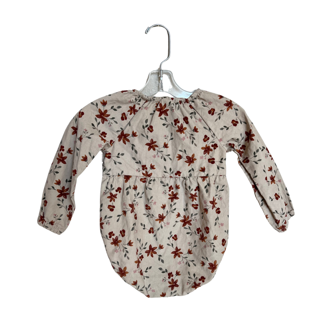 Carters Floral Body Suit (24 Mo.)