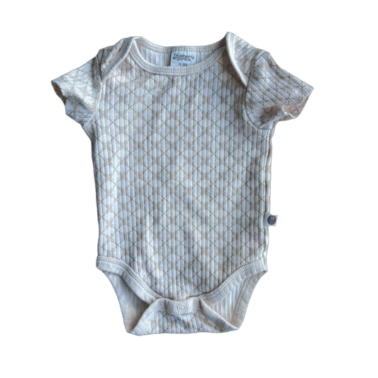 Blueberry Organics Geometric Onesie (0-3 Month)