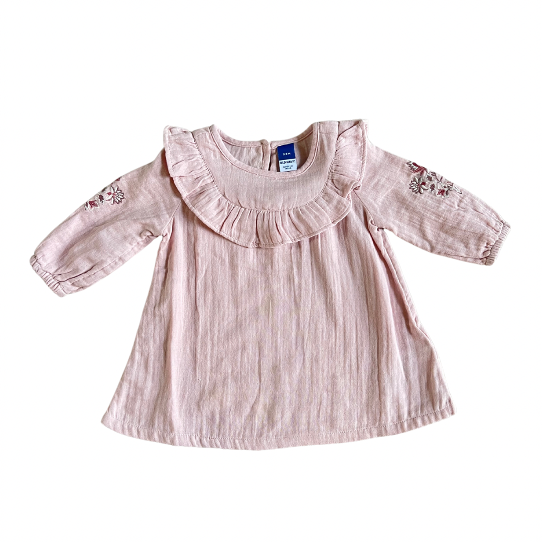 Old Navy Embroidered Top (3-6 Mo.)