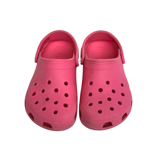 Pink Crocs (Size 2)