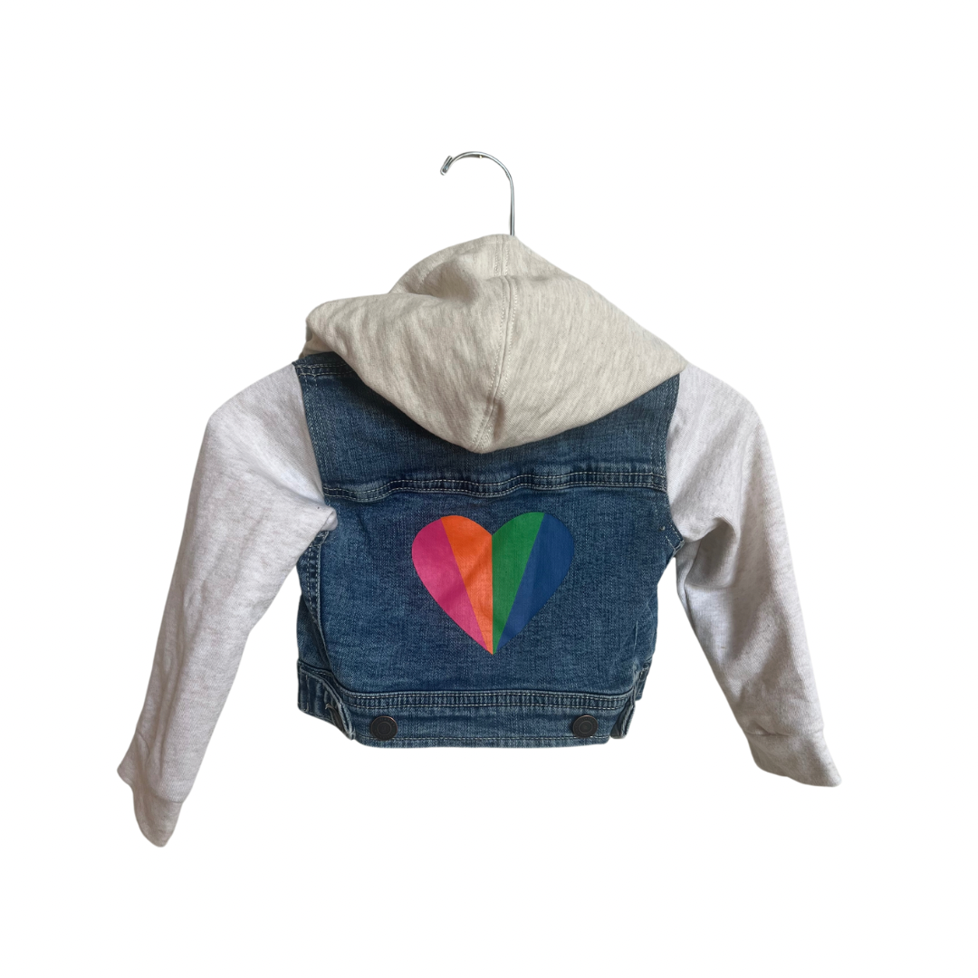 Tucker + Tate Jean Jacket w/Cotton Sleeves (2T)