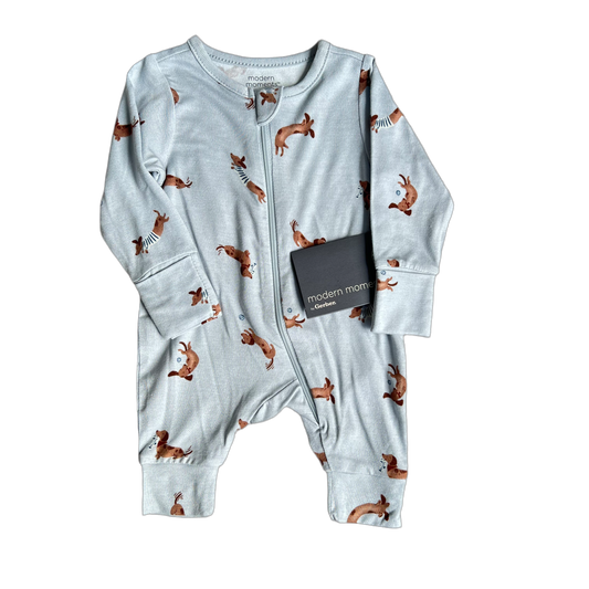 Gerber Dog  Footless Sleep Suit NEW (Newborn)