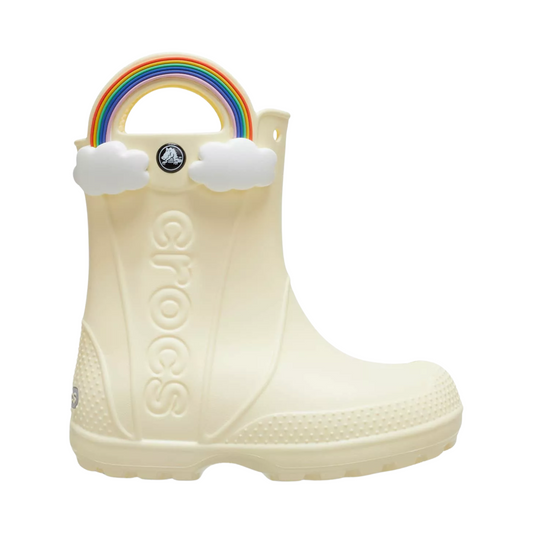 Rainbow Croc Boots (Size c6)